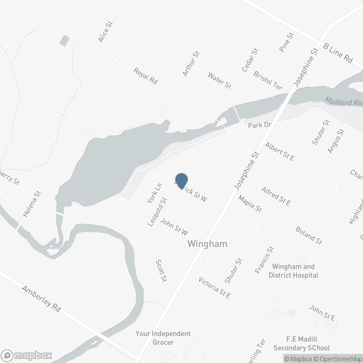 91 PATRICK STREET W, Wingham, Ontario N0G 2W0